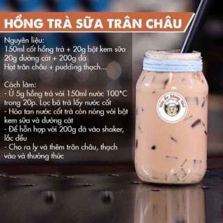 Sét làm hồng trà sữa