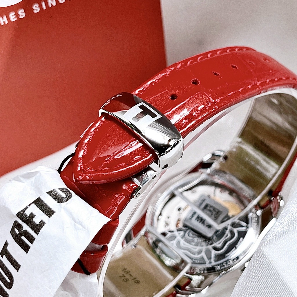 Đồng hồ nữ Tissot Powermatic 80 T035.207.16.031.01 sắc đỏ tại 1959watch