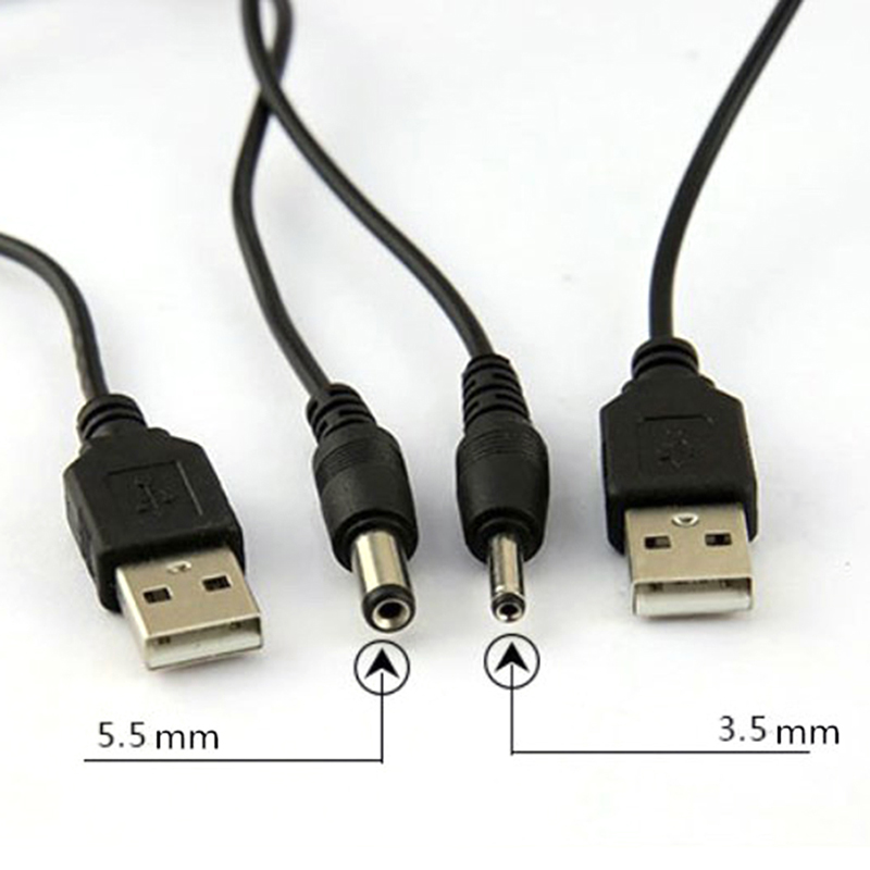 Cáp Chuyển Đổi Usb 2.5 3.5 4.0 5.5mm 5v Dc Chất Lượng Cao | BigBuy360 - bigbuy360.vn
