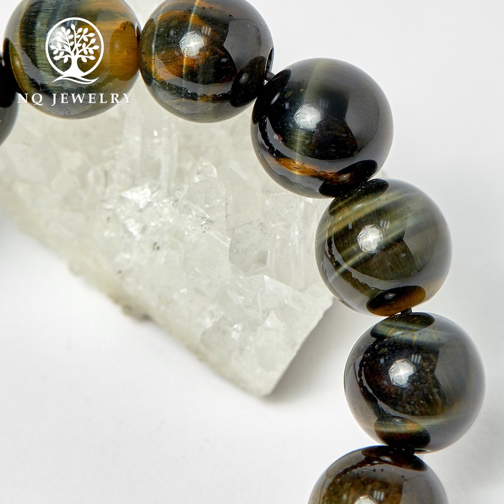 Vòng tay nam charm tỳ hưu đá - NQ Jewelry
