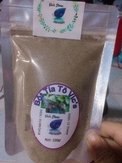 Bột tía tô làm đẹp