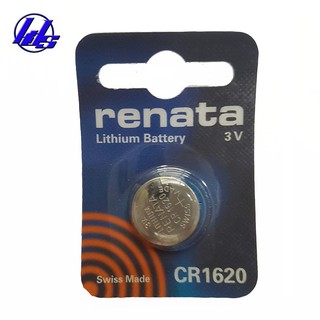 Pin CR1620 Renata lithium 3V chính hãng - Vỉ 1 viên