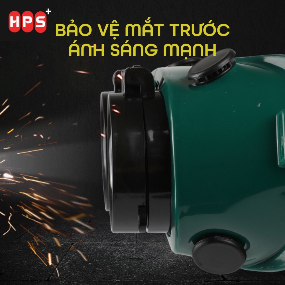 Kính hàn 2 lớp cao cấp bảo vệ mắt, Kính chuyên dụng cho thợ hàn cơ khí, Mặt nạ hàn điện, hồ quang