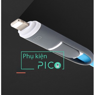 Cáp 2 đầu Lightning + Micro đa năng 120CM