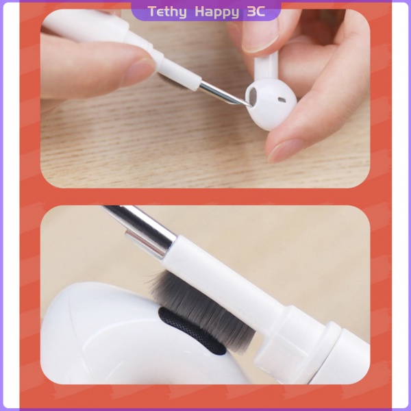 Bộ dụng cụ vệ sinh bàn phím máy tính tai nghe thích hợp cho Airpods Pro 1 2