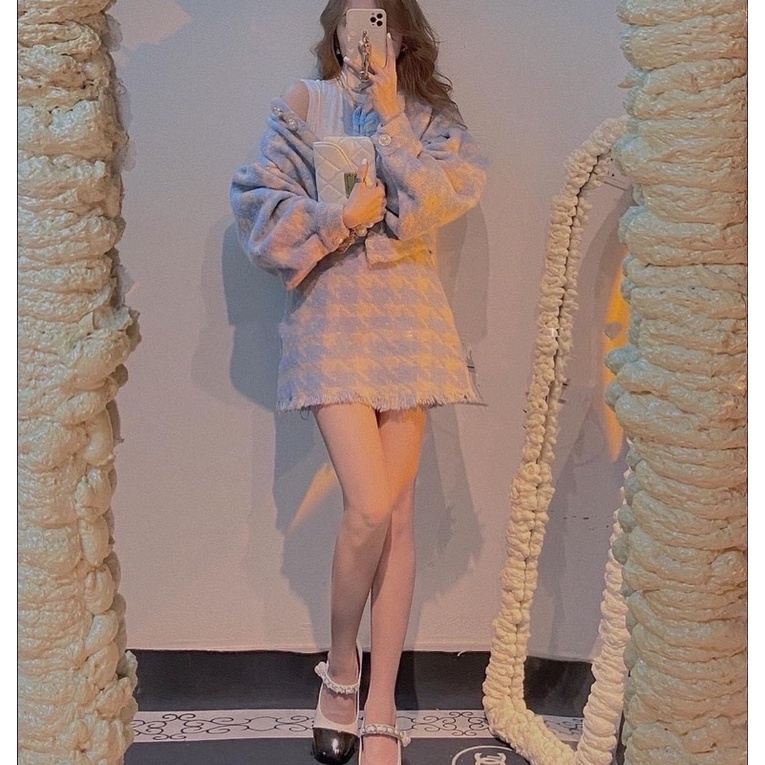 set dạ kẻ cao cấp | BigBuy360 - bigbuy360.vn