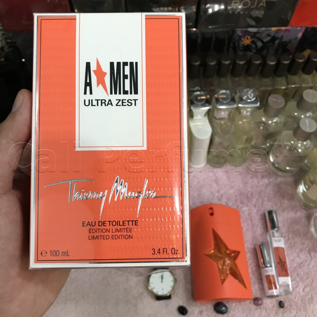 [Cali Perfume][Mẫu Thử][Dùng Là Thơm] Nước Hoa Nam Thierry Mugler A*men Ultra Zest