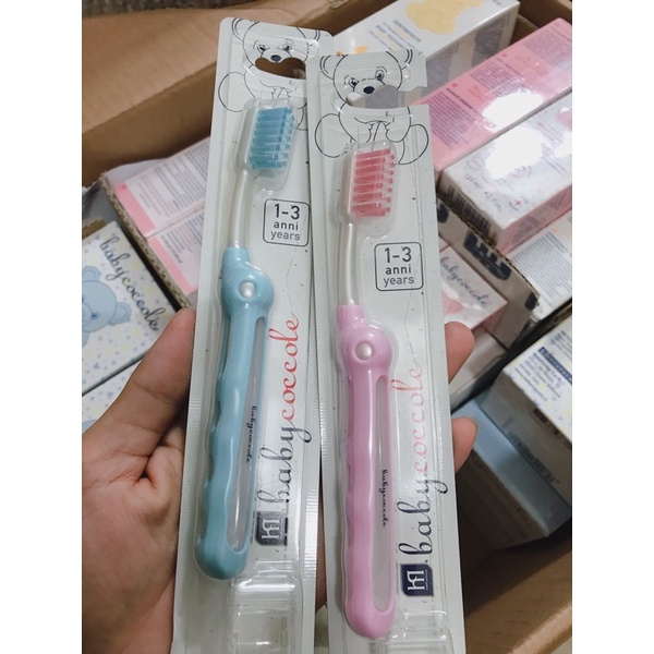 Bàn chải đánh răng cho bé 1-3 tuổi Babycoccole