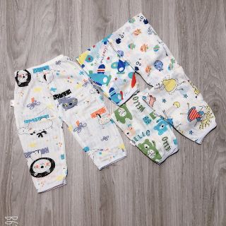 Quần cotton giấy dài cho bé