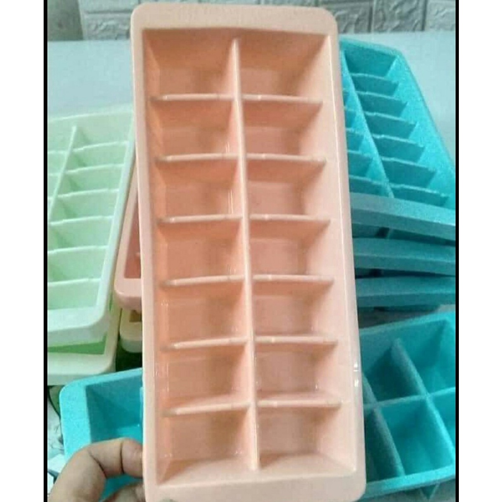 Khay Làm Đá, Khay Làm Thạch Vỉ 14 Viên Cao Cấp,Kháng Kháng Mùi