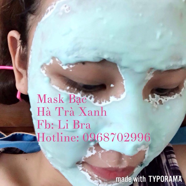 Mask Dẻo Bạc Hà Trà Xanh