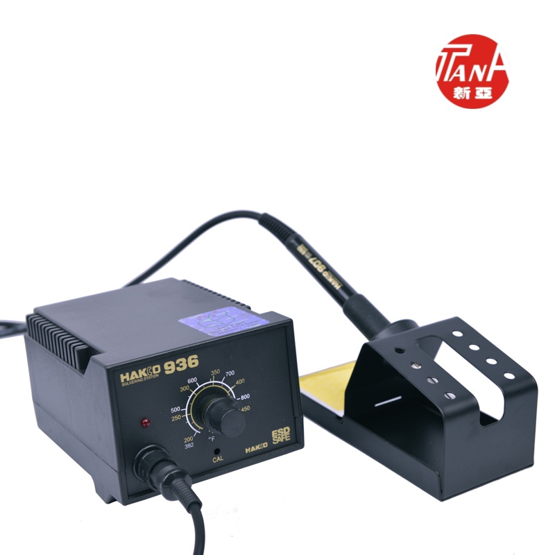 Trạm hàn, Máy hàn điều chỉnh nhiệt độ HAKKO 936 ESD (Tặng 3 miếng xốp lau mỏ hàn) - HÀNG CHÍNH HÃNG