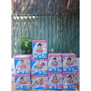 Bỉm goon nội địa nhật dán/quần đủ size nb90+8, s84+6, m64+4, m58+6, l54+4, l44+6, xl38+6