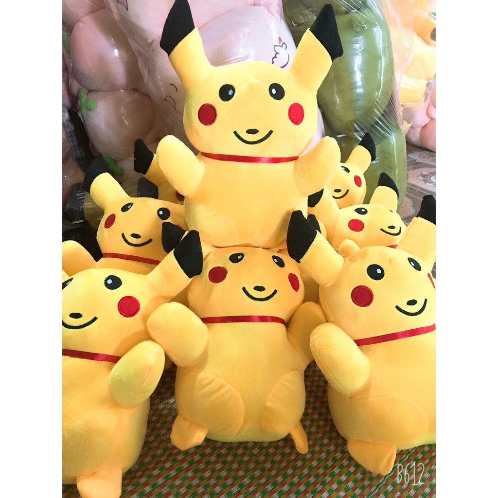 ❤️Sỉ Giá Xưởng❤️ Gấu Bông Pikachu Siêu Êm Mềm Mịn