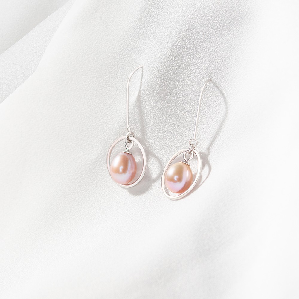 Khuyên Tai Bạc Mon Lilas Quý Phái Lini K05202-3