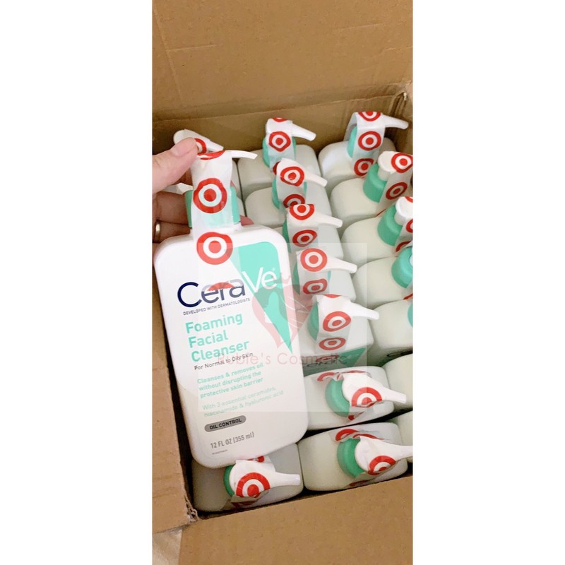 Sữa rửa mặt dịu nhẹ CERAVE Foarming Facial Cleanser/Hydrating Cleanser 355ML | BigBuy360 - bigbuy360.vn