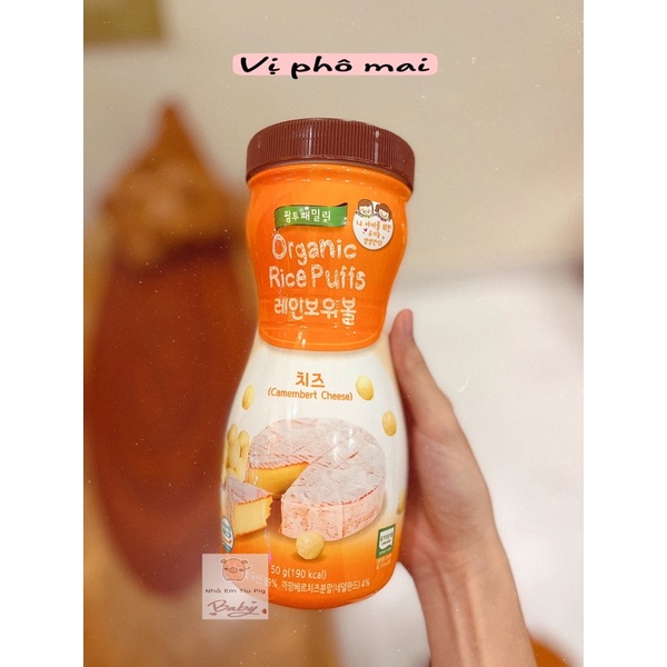 BÁNH BỎNG GẠO ORGANIC 7m+