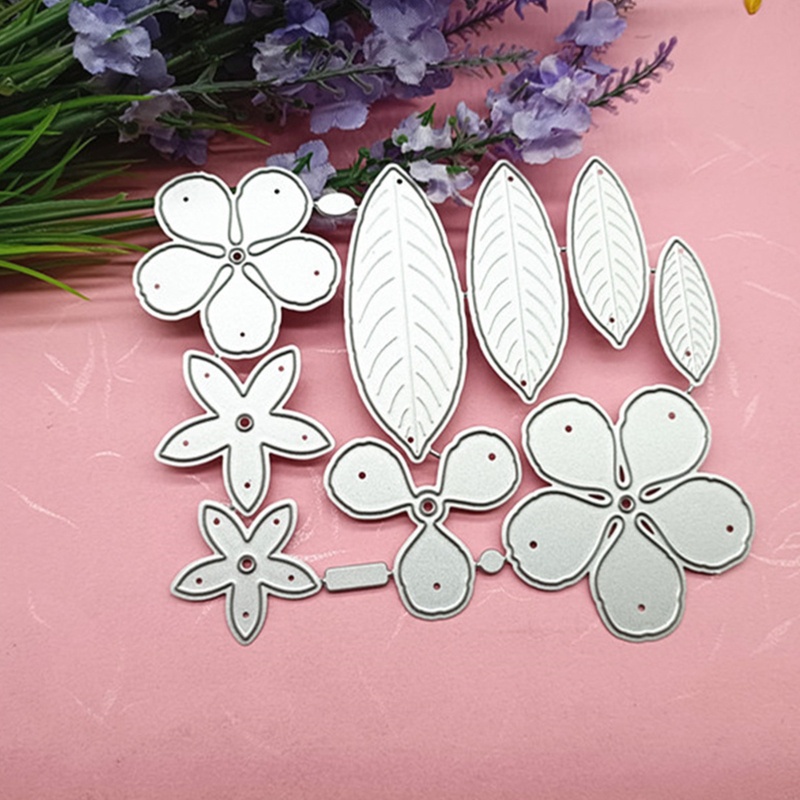 Khuôn Cắt Giấy Kim Loại Hình Lá Cây