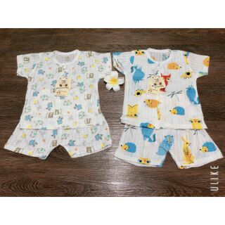 Bộ cotton giấy cho bé trai/ bé gái
