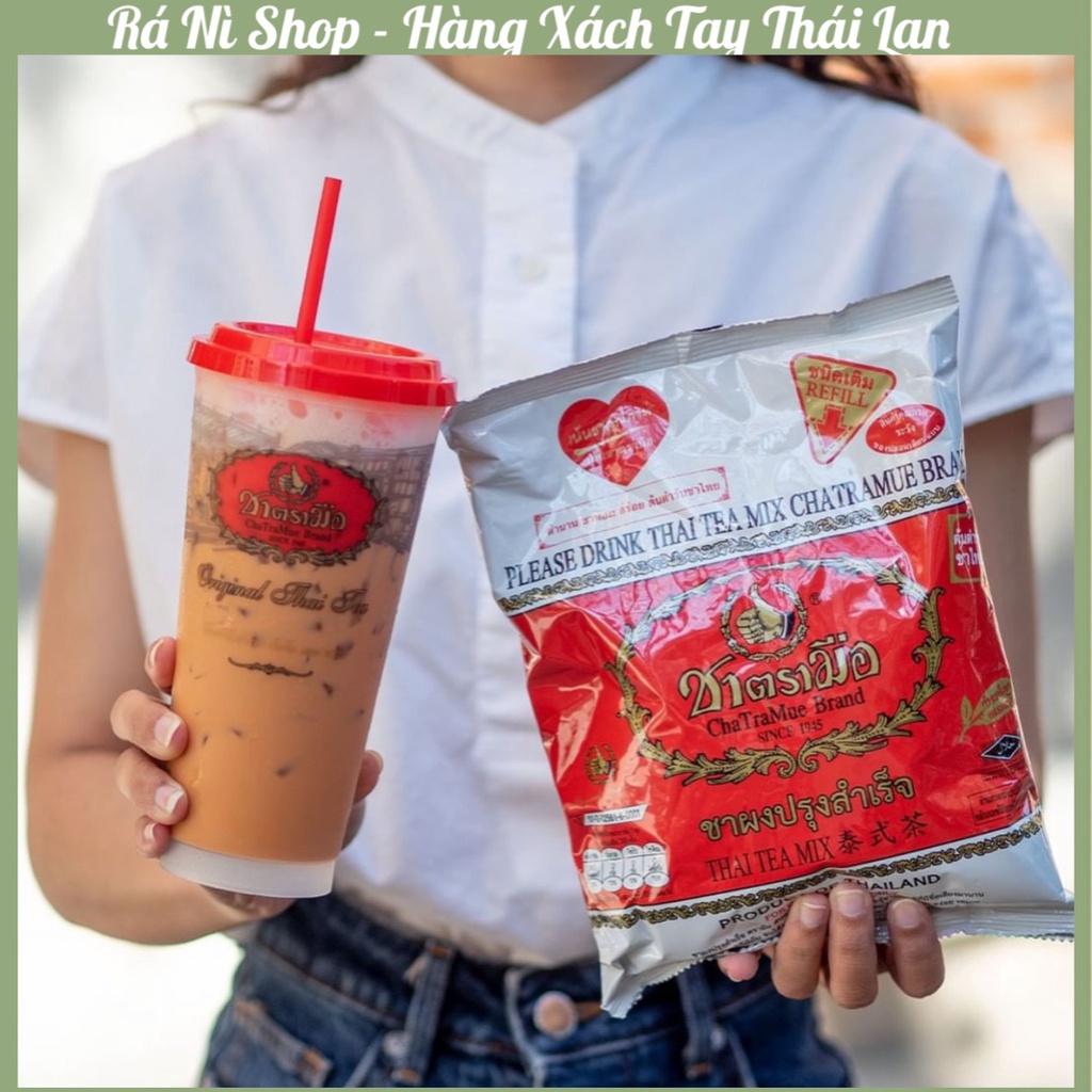 Trà Thái Đỏ ChaTraMue Brand bịch 400g Thái Lan