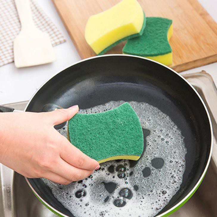 (loại 1) Miếng Rửa Bát Và Chùi Xoong Nồi Đa Năng