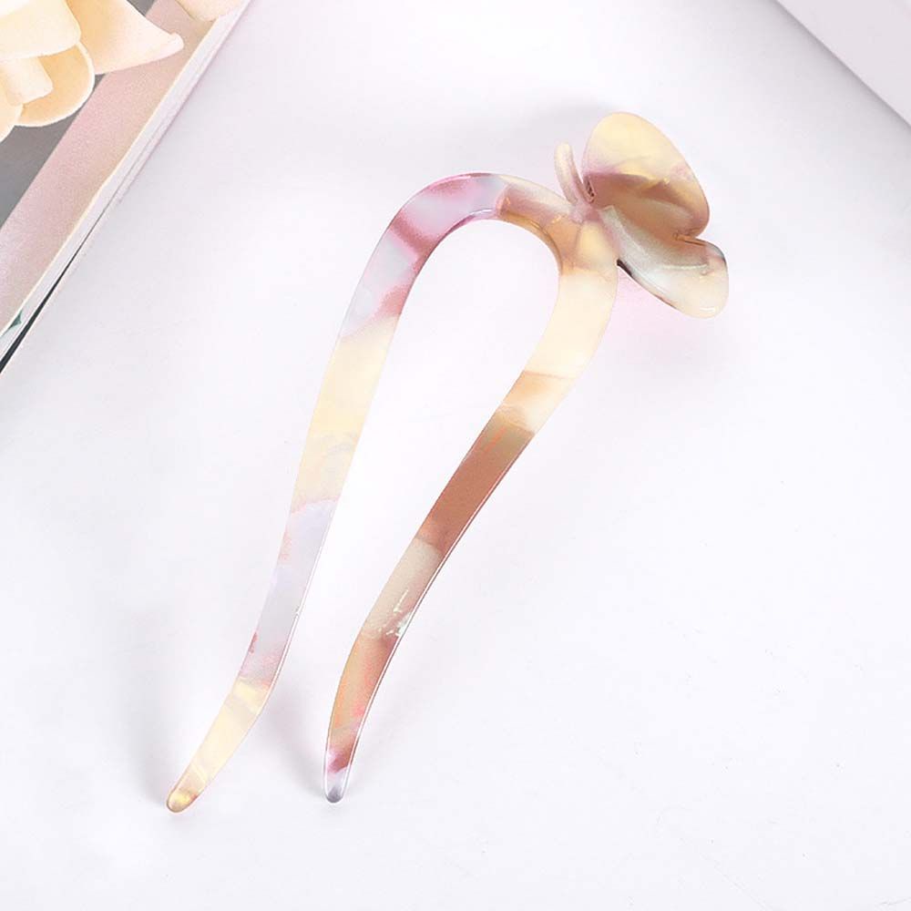 Trâm cài tóc hình bướm bằng resin phong cách Hàn Quốc cổ điển thời trang BACK2LIFE