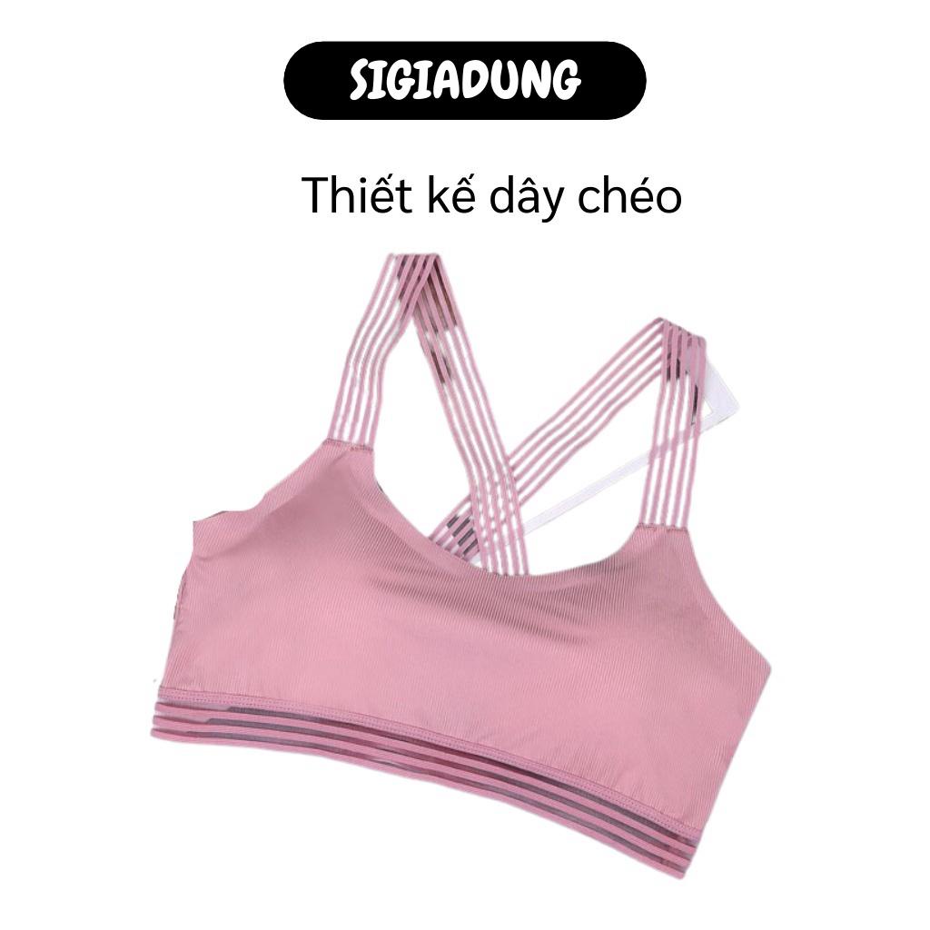 [SGD] Áp Bra Nữ - Bra Thể Thao Dây Chéo Tập Gym, Yoga Thấm Hút Nhanh, Co Giãn Tốt 8039