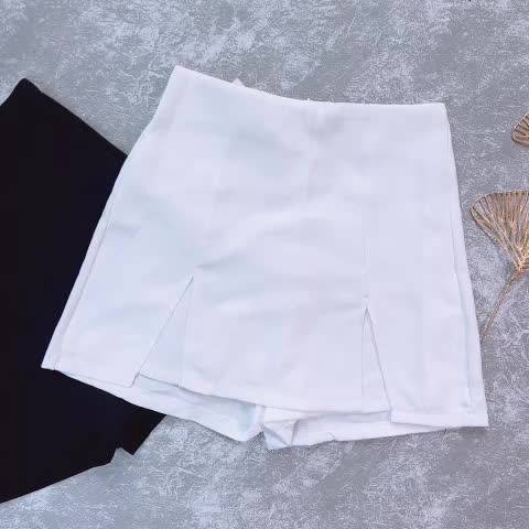 Chân Váy Chữ A Cạp Lưng Cao Xẻ Tà 2 Bên C008 | BigBuy360 - bigbuy360.vn