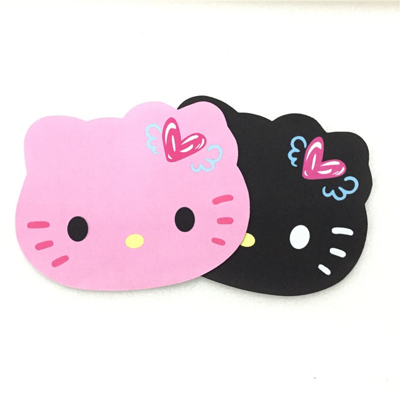 Miếng Lót Chuột Bằng silicone Mềm Hình Hello KITTY Cho Nữ/Máy Tính/Game/Văn Phòng