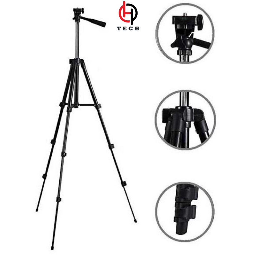 Giá đỡ chụp ảnh điện thoại tripod 3120 chụp ảnh tiện lợi chắc chắn.