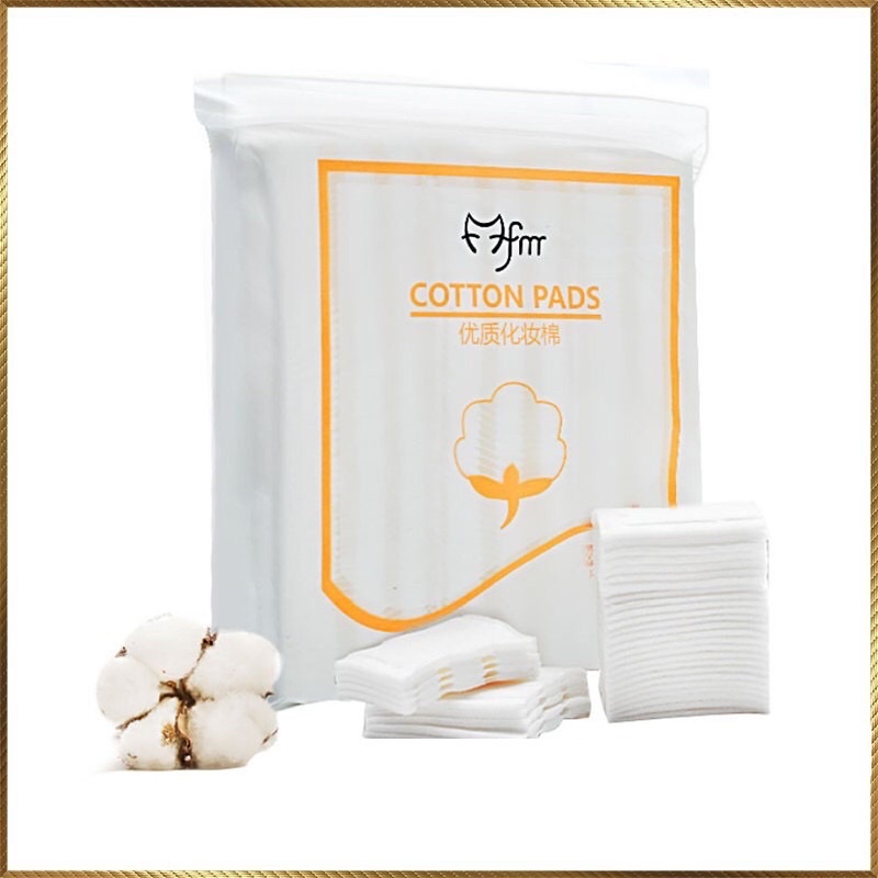 Bông tẩy trang 3 lớp Cotton Pads túi 222 miếng