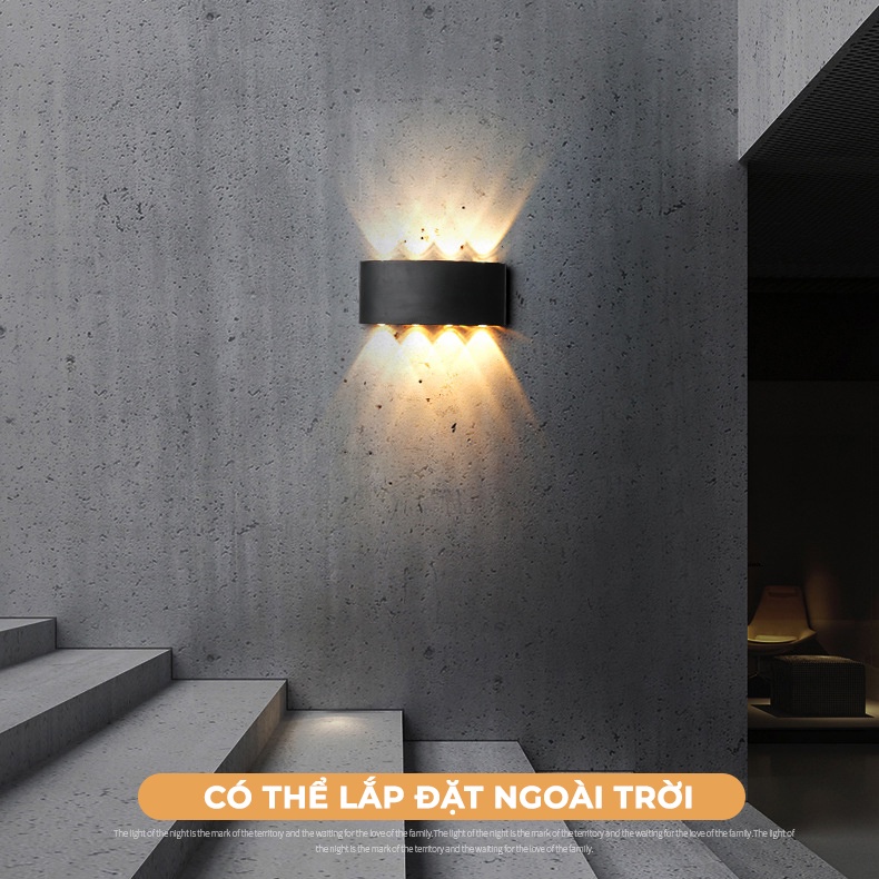Đèn Hắt Tường Ngoài Trời ATH LIGHTING, Loại Đèn Trang Trí Trong Nhà Ngoài Trời Chống Nước Chống Bụi IP67