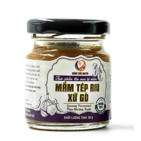 Mắm Tép Riu Xứ Gò, Không chất bảo quản, Nguyên liệu tươi ngon - Đặc sản mắm Miền Tây