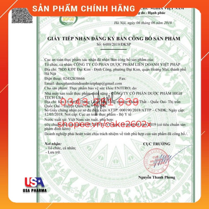 Men vi sinh ENTERO PLUS Cân bằng hệ vi sinh đường ruột - Hộp 5 ống 20ml | BigBuy360 - bigbuy360.vn