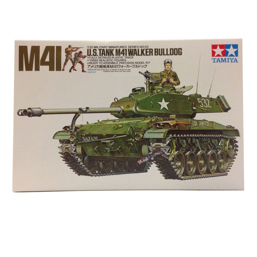 35055 TAMIYA MODEL 1 / 35 US M41 Walker Bulldog Tank