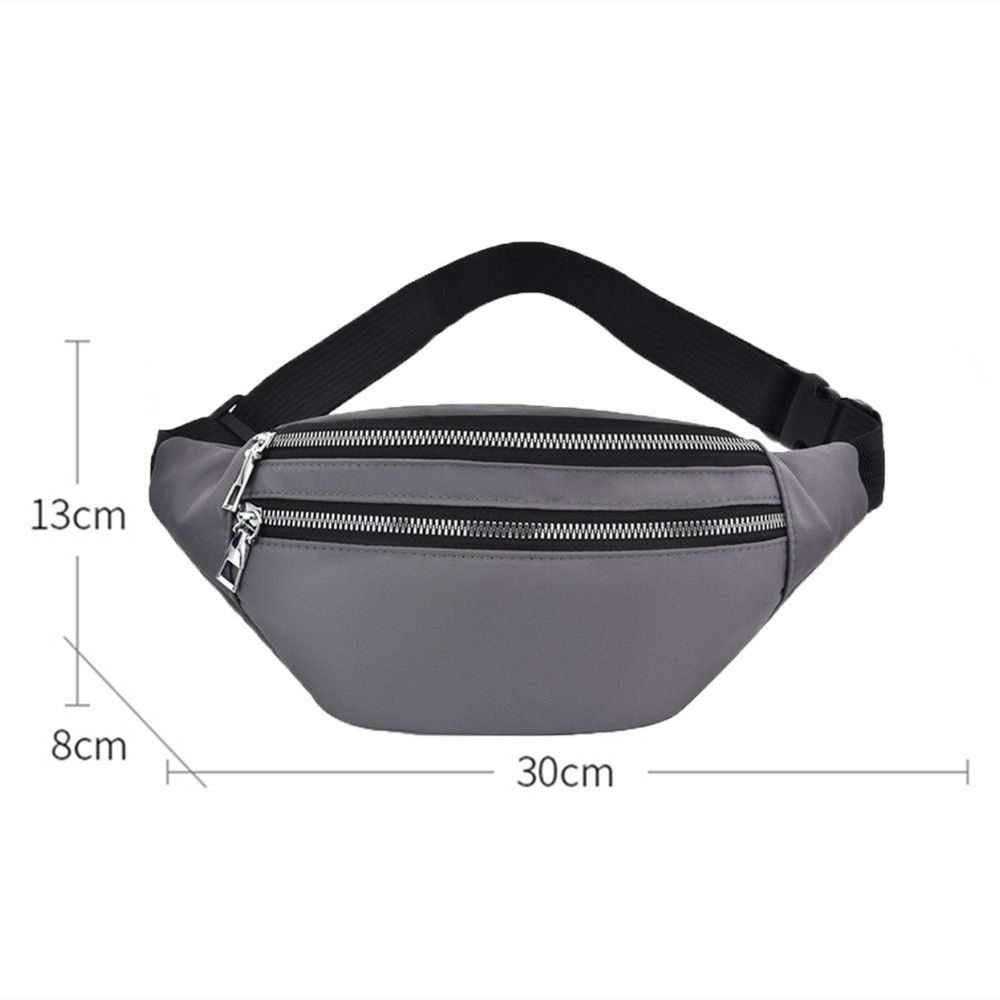 Túi đeo chéo ngực / đeo hông với ngăn chứa lớn chống thấm nước thời trang cho nam và nữ