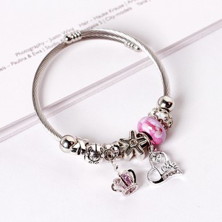 Vòng tay Charm vương miện