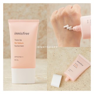 KEM CHỐNG NẮNG INNISFREE TONE UP NO SEBUM SUNSCREEN SPF 35+ PA+++