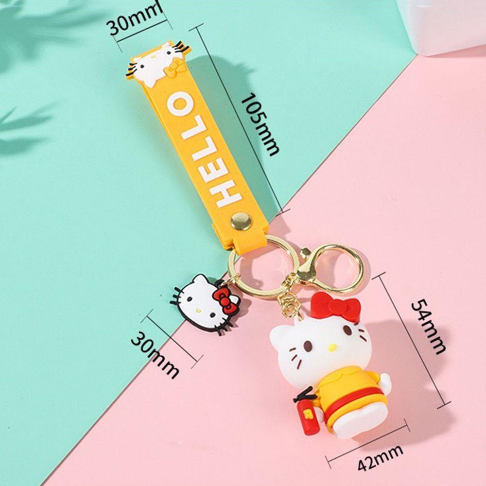 LANFY Móc Khóa Hình Mèo Hoạt Hình Đáng Yêu