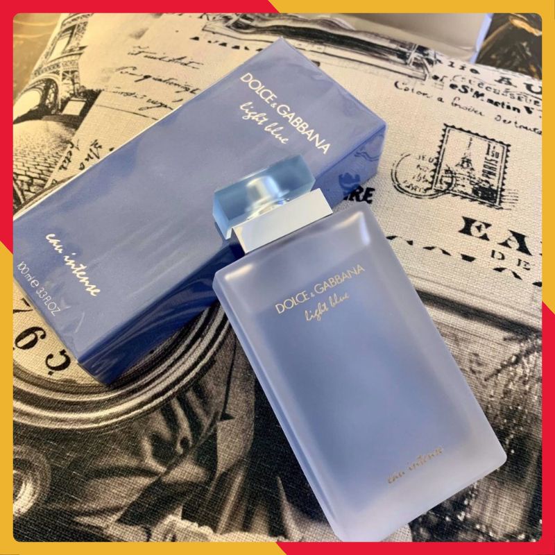 Nước Hoa Nữ DG Light Blue 100ml - Nước Hoa Thơm Lâu 12h, Hương Thơm Tươi Mát, Cá Tính Dầu Thơm Nữ