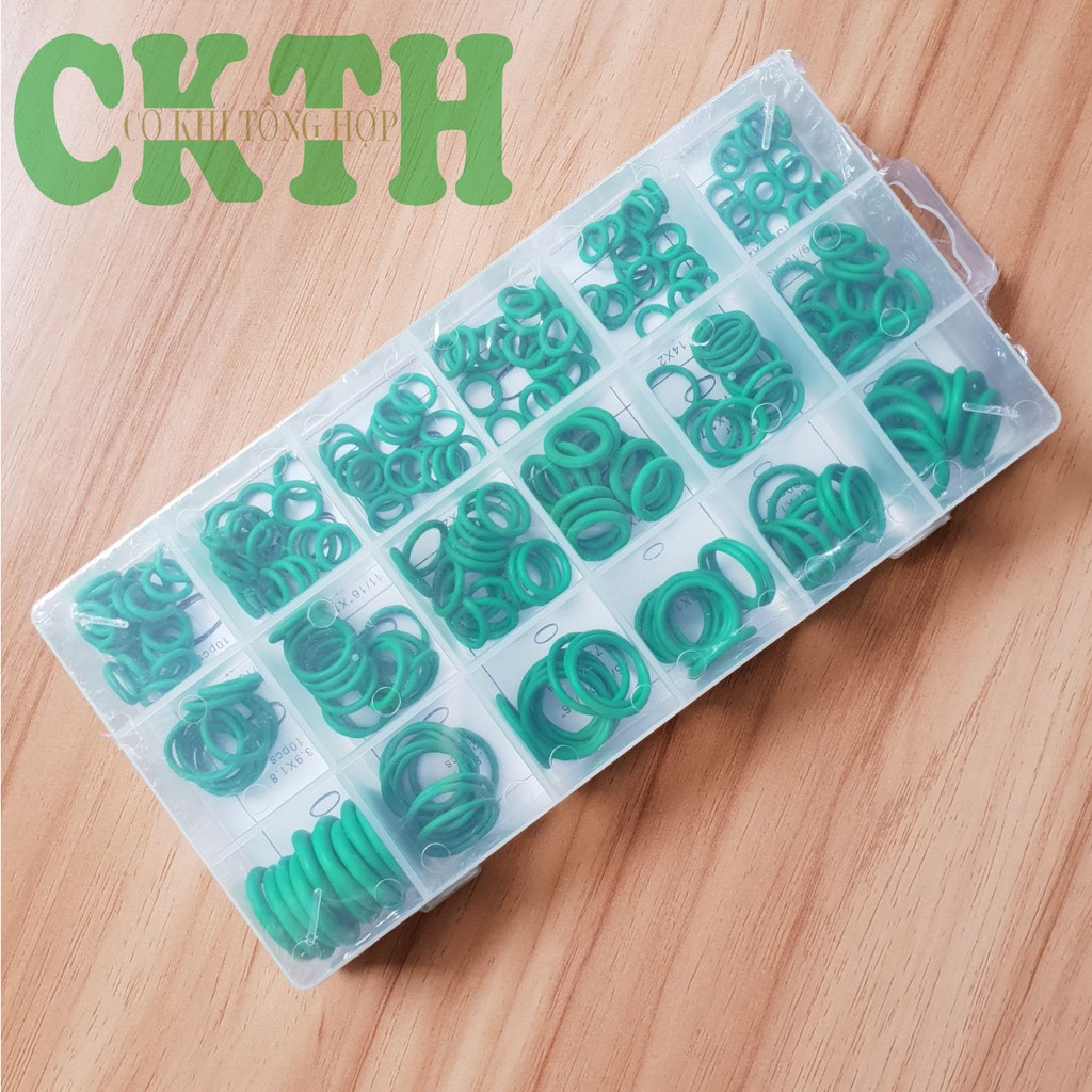 Hộp Gioăng Cao Su Chịu Dầu,Chịu Nhiệt 270 Món