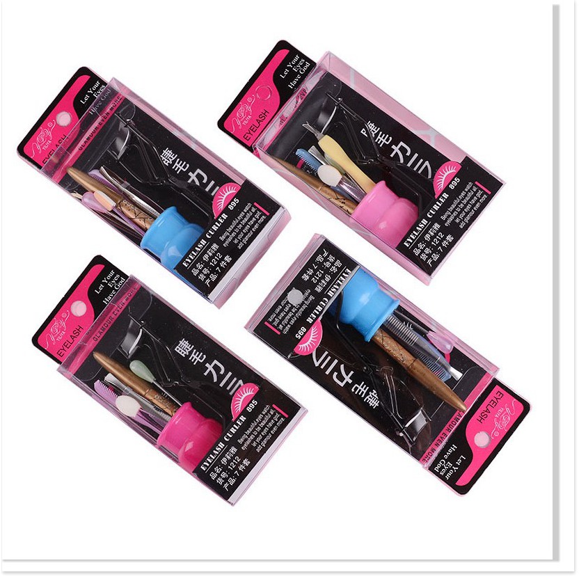 Combo dụng cụ trang điểm  GIÁ VỐN Bộ trang điểm mắt 7 món EYE, tiện dụng 9609