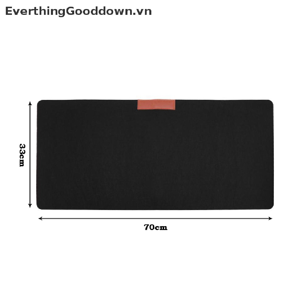 Everthinggood Tấm Lót Chuột Và Bàn Phím Máy Tính Bằng Vải Nỉ Cỡ Lớn Hiện Đại Dành Cho Văn Phòng