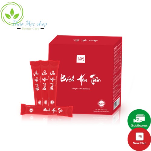 Bách Hoa Tiên Las Beauty cốm uống đẹp da, bổ sung nội tiết tăng vòng 1