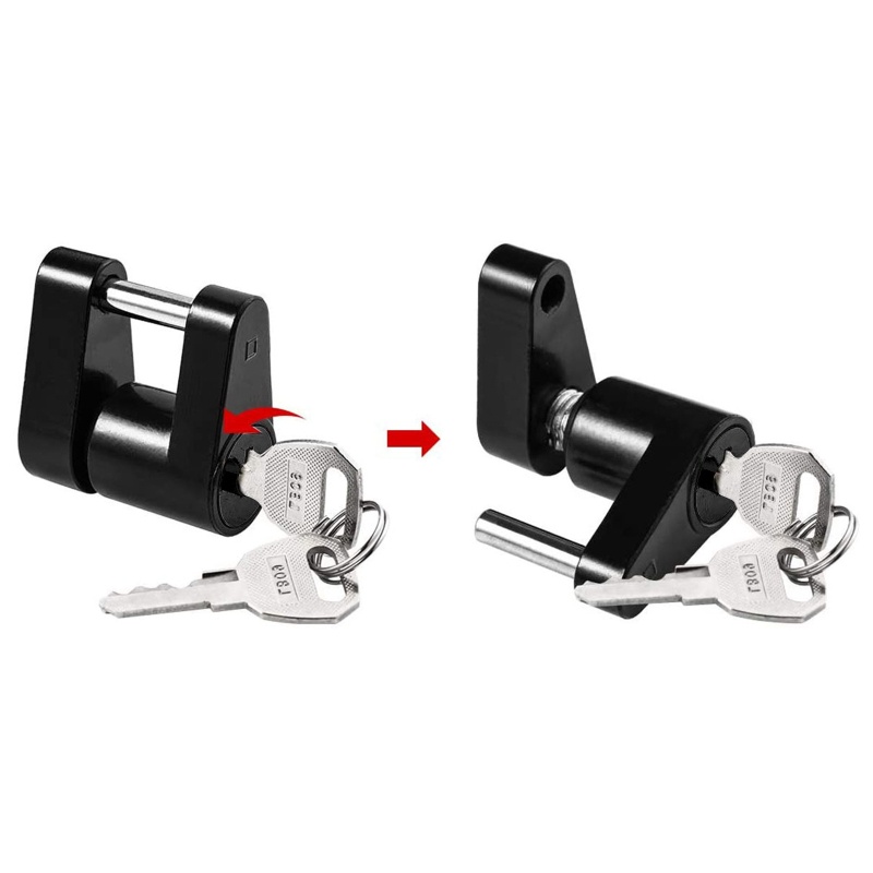 Ổ Khóa Lưỡi An Toàn Chống Trộm Kèm 2 Chìa Khóa