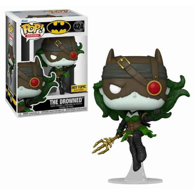 Đồ chơi mô hình funko pop 424 The Drowned Batman Special Edition - DC