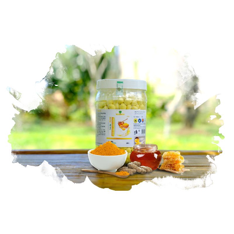 TINH BỘT NGHỆ VIÊN MẬT ONG RỪNG