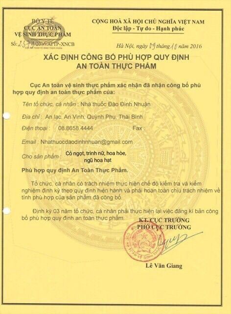 100g hạt ngũ hoa đắp mặt se khít lỗ chân lông