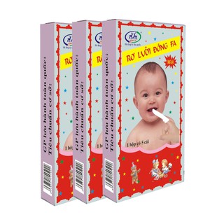 Gạc rơ lưỡi Đông FA đánh tưa lưỡi cho trẻ sơ sinh