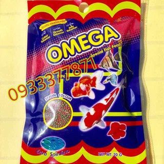 THỨC ĂN OMEGA PLUS 20G CHO CÁ CẢNH